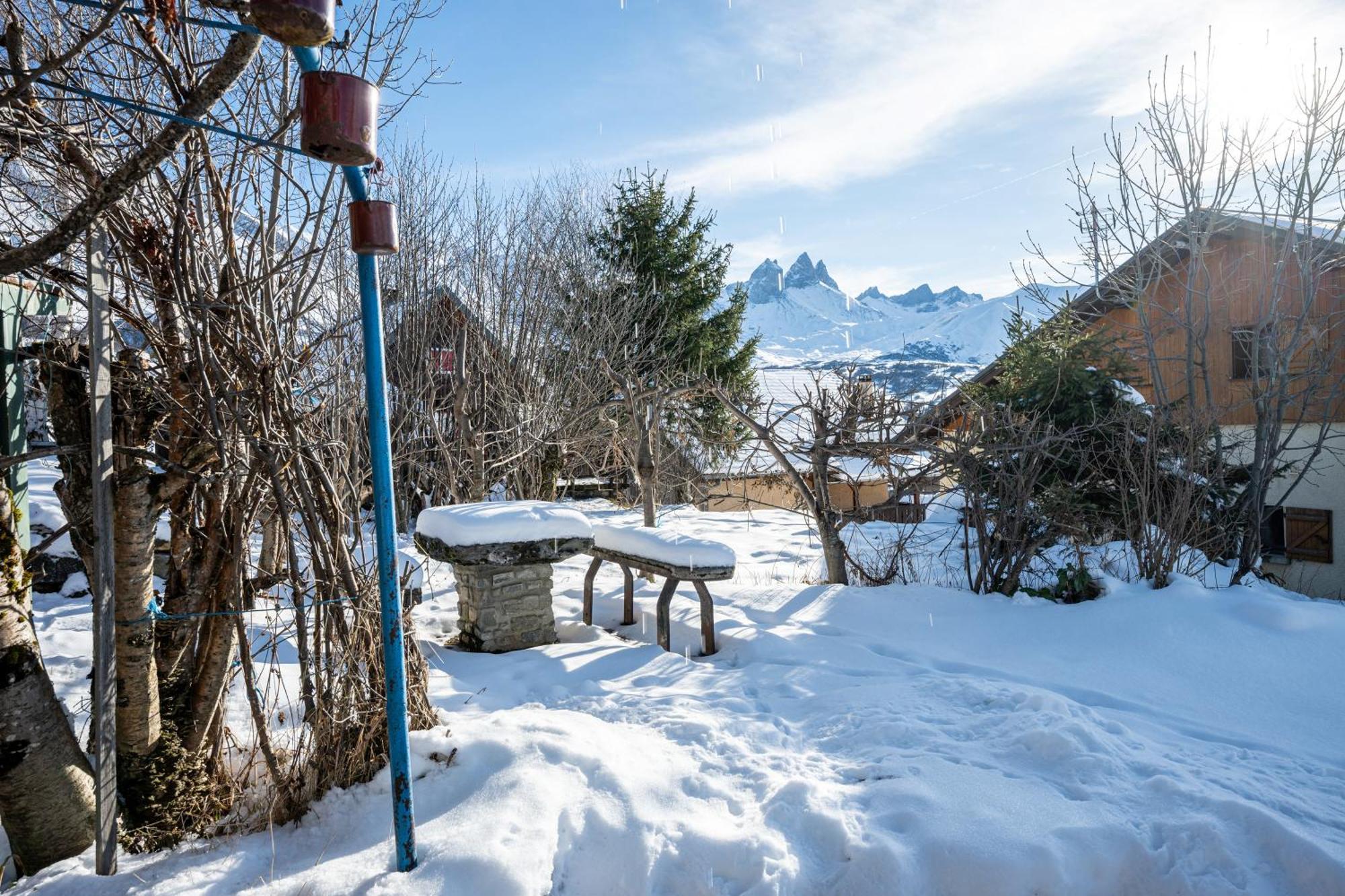 Chalet Les Aiguilles Albiez-Montrond Exteriör bild